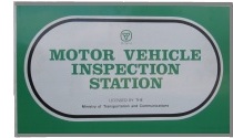 Motor Vehicle Inspection Station